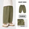 Calça Longa de Algodão Puro para Meninos Roupa de Outono para Bebês e Crianças Calças Casuais Infantis Estilo Tendência Novo 2026