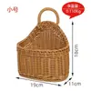 Cestas Tejidas Colgantes para Dropshipping Transfronterizo, Cestas Colgantes Inclinadas para Cocina, Cestas de Pared para Baño, Cestas Decorativas para Flores, Cestas Colgantes para Utensilios de Cocina