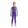 Novo Fato de Mergulho Infantil Feminino 2,5mm Calças de Manga Comprida Fato de Natação Quente Mergulho Surf Fato de Água Viva