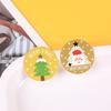 Feliz Navidad FelizNavidad pegatinas redondas para empaque pegatinas con elementos navideños 12 piezas pegatinas de sellado