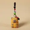 Llavero Colgante de Madera Tallada Hecho a Mano Capibara Lindo Muñeco de Capibara Colgante para Mochila Pequeño Regalo