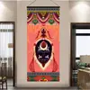 Tíbet Thangka Estatua de Buda Tela Colgante Tela de Pared Tela de Fondo Sala de Estar Pasillo Tapicería de Tela Decoración de Pared Pintura Colgante de Ópera del Tíbet