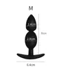 C559 Tapón Anal de Silicona Estirador Anal para Hombres y Mujeres Expansor Anal