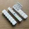 Venda Quente Mercado Americano tamanho pequeno letterpress 7 compartimentos porta-pílulas grau alimentício sete compartimentos porta-pílulas com Braille porta-pílulas para uma semana