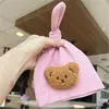 Lindo y Adorable~ Gorro de Bebé Coreano para Primavera y Otoño, Estilo de Algodón Delgado para Niños de 0 a 6 Meses, Gorro de Otoño con Protección para las Orejas