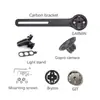 Soporte Integrado para Manillar para Ciclocomputadora, Soporte de Extensión Multifuncional, Compatible con Manillares Integrados Bryton y Soportes para Ciclocomputadora Wahoo