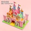 3D Estéreo Jigsaw Card Aluno DIY Handmade Montado Imagem Educação Infantil Puzzle Puzzle Stall Grande Imagem Emendada