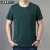 Camiseta de manga corta de precio controlado para hombre de verano cuello redondo holgada talla grande para hombre casual algodón manga media para hombre TS5005