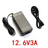 Carregador de Bateria de Lítio 12.6V Pacote de Bateria de Lítio Polímero 3 Cordas 18650 Carregador 0.5A1A2A3A5A10A