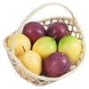 Maracujá Simulado Espuma Leve Fruta Falsa Fruta Dourada Modelo Fruta Loja de Frutas Enfeites de Vitrine Decorativos Venda Direta da Fábrica