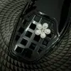 Acessórios de Flor de Sapato de Cristal Resistentes Estilo Coreano com Lantejoulas Bordadas, Franjas de Cristal Exquisite de Estilo Leve de Luxo