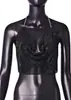 Ventas directas de AYJ del fabricante 2026 Amazon Wish camisola de pedrería metálica top sin espalda sexy chaleco D3484
