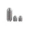 Tornillo de Cuentas de Vidrio Acero de Muelle Bola de Acero Tornillo de Fijación Bola de Posicionamiento Cabeza de Bola émbolo Cabeza Plana Onda Onda Mesón M3~M24