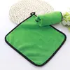 Toalha de Pano para Óleo Antiaderente de Fibra de Bambu Espessada e Ampliada Pano de Limpeza Bicolor Pano de Prato de Veludo Coral Pano Absorvente Dupla Face
