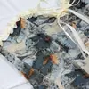 Corsé Moldeador Brocado de Corte Francés Estampado de Espina de Pescado Retro Body Ceñido Ropa de Abrigo Control de Vientre Fruncido Prenda Moldeadora