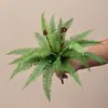 Helechos artificiales, incluyendo helechos riñón, helechos persas y helechos romero, para habitaciones modelo, paisajes en miniatura y plantas en maceta; plantas artificiales con hojas de helecho