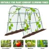 Zhixiao Estante para Pepinos Arco de Jardín Tubo Curvo Estante Jardín de Vegetales Invernadero Soporte para Trepadoras Sombrilla Soporte en Forma de U