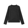 Pudding Haru Camisetas Lisas de Manga Larga Sencillas para Niñas 2025 Otoño Nuevo Camiseta Básica Ajustada de Cuello Redondo para Niñas