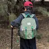 Mochila Deportiva Informal Estilo Coreano para Niños, Elegante Mochila Escolar para Estudiantes de Gran Capacidad a Cuadros, Nueva Mochila de Montañismo y Viaje