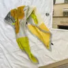 Lenço de Seda Coreano Fácil de Cuidar e Resistente a Amassados, Lenço Decorativo Pequeno para Pescoço com Padrão Paisley Listrado Bolinhas Diamante Fashion Retrô, Lenço de Cabeça, Lenço