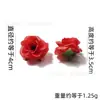 Capullos de Rosa Pequeños Simulados Cabezas de Flores de Tela de Seda Materiales para Manualidades de Guirnaldas Accesorios para el Cabello Accesorios para Arreglos Florales de Pared de Fondo de Boda Suelo