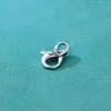 Prata de Lei S925 Retro Personalizado Cruz Fecho Lagosta Fecho de Mola DIY Pulseira de Contas Pérola Fecho de Extremidade Colar Fecho de Prata