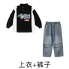 Roupas Modernas Infantis para Street Dance, Roupas de Jazz para Meninas, Conjuntos Infantis Estilo Hip-Hop, Roupas de Performance Hiphop para Meninos, Descolados e Bonitos