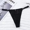 Cross-border Ice Silk nude sem costura sexy tanga cintura baixa Sexy Hot t-shaped esportes ioga cuecas invisíveis