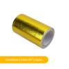 Modificación de tubo de escape de automóvil cinta de papel de aluminio aislante térmico de alta temperatura universal autoadhesiva cinta de tela de fibra de vidrio de papel de aluminio industrial
