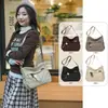 Tendencia Transfronteriza Otoño e Invierno 2025 Nuevo Bolso Cruzado de Hombro de Gran Capacidad para Mujer Bolso de Axila para Viaje Diario Tela de Nylon
