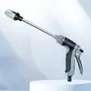Venda Quente Casa Metal Barra Estendida Alta Pressão Lavagem de Carro Pistola de Água Mangueira Mangueira Macia Rega de Flores Ajustável Espuma Limpeza Pistola de Água