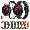 Para Samsung Galaxy Watch4/5Pro 6 47mmWatch3 41mm Correa de Silicona Bicolor Pulsera