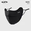 Nueva Máscara Protectora Solar para Hombres Verano Seda de Hielo Delgada Transpirable Máscara Parasol Exterior Protección UV Esquina del Ojo Nylon