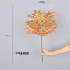 Plantas verdes artificiales, hojas de glicinia de madera pintada, decoraciones de plantas verdes para interiores del hogar y bodas, árboles artificiales, arreglos florales, nandina de madera pintada