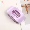 Qi Yue Presilha de Cabelo de Silicone Macio com Diamante Parte de Trás da Cabeça Grampo de Cabelo com Temperamento Alta Aparência Coque Curvo Presilha Tubarão Acessórios de Cabelo Venda por Atacado