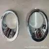 08 Qashqai portalámparas de luz antiniebla delantera marco de lámpara accesorios de modificación adecuados para Nissan 15 Qashqai decoración exterior de luz antiniebla trasera lentejuelas galvanizado