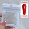 Nuevo Arte de Uñas de Mariposa con Brillantes Pedrería K9 de Fondo Plano Set de Materiales Mixtos, Pedrería Cortada en Forma de Corazón y Gota de Agua