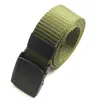 Cinturón Táctico de Nylon Transfronterizo, Cinturón Casual, Cinturón Tejido de Lona, Hebilla de Plástico, Secado Rápido, Resistente al Desgaste, Venta Directa de Fábrica
