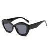 Nuevas Gafas de Sol Multifacéticas de Alta Gama Transfronterizas Moda Europea y Americana Fotografía Callejera Anti-Uv Gafas de Sol Ojo de Gato Bl6854