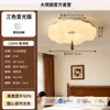 Luz de dormitorio estilo nube color crema retro francés flores nuevas luz de techo para dormitorio principal habitación infantil E hierro