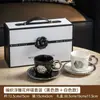 Conjunto Luxuoso e Criativo de Xícaras de Café de Nicho com Xícara e Pires de Cerâmica Exquisitos de Alta Qualidade, Xícara de Chá da Tarde de Alto Valor