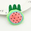 Nuevo Felpa de Dibujos Animados Fruta Sandía Tela Felpa DIY Zapatos, Ropa, Sombreros, Accesorios de Vestir, Accesorios para el Cabello Japoneses y Coreanos