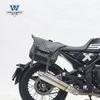 Coche musculoso Wolf adecuado para Gao Jin GK500 bolsa de asiento lateral se puede instalar casco casco integral con cerradura marco de liberación rápida
