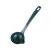 Suministro de fábrica herramientas de cocina para el hogar cuchara separadora de aceite de sopa material pp malla filtrante separación de olla caliente cuchara filtradora de aceite y sopa