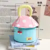 Bolsa de Mão Cogumelo Tridimensional Personalizada, Bolsa Organizadora de Armazenamento Fofa e Adorável, Bolsa de Presente Companheira de Viagem Multifuncional