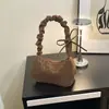 Bolso de Hombro Minimalista de Moda y Tendencia, Nuevo Bolso de Axila para Mujer Otoño/Invierno 2025, Bolso Cuadrado Pequeño Casual de Personalidad de Nicho