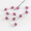 Lantejoulas de Estrela Transparentes Coloridas Bola de Vidro Cristal DIY Brincos Feitos à Mão Brincos Joias de Orelha Saco de Material