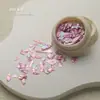 Piezas de Concha de Nácar Manicura DIY Decoración de Lujo Material de Parche para Uñas Ultra-Delgadas Concha Natural de Mica Piezas