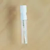 Botella de vidrio con atomizador de imitación francesa de 2 ml, paquete de prueba, minibotella de perfume desechable a granel, botella de muestra pequeña