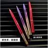 Fábrica de Cangzhou Pincel Retrátil para Lábios Pincel de Batom Portátil Pincel de Maquiagem de Nylon Compacto Corretivo Ferramenta de Maquiagem de Beleza com Duas Pontas
